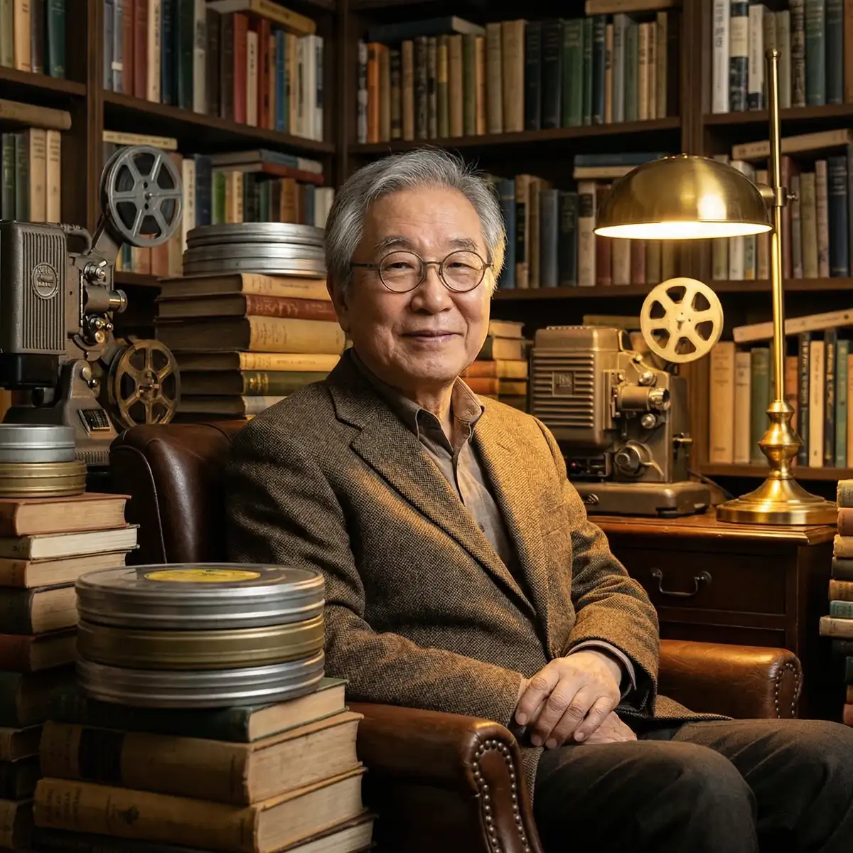 亚洲伦理片库馆长肖像 - 小宵虎南 研究学者